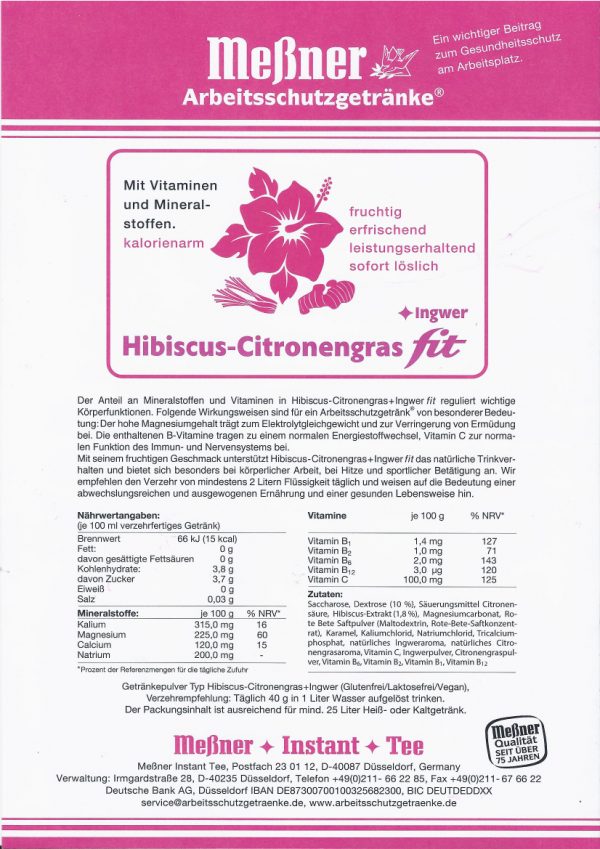 Hibiscus Zitronengrass